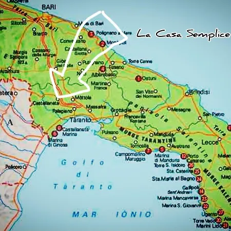 La Casa Semplice Di Silvia * Castellaneta